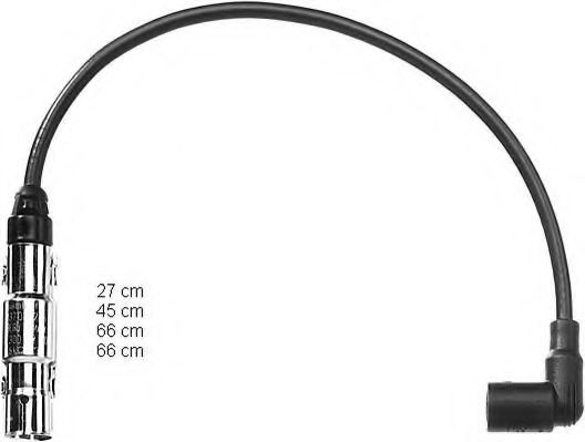 Комплект кабелів високовольтних NGK арт. ZEF989
