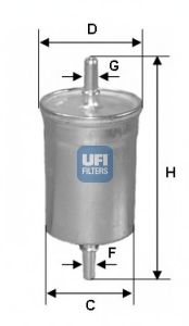 Фильтры топливные Фільтр паливний ASAM арт. 3151500
