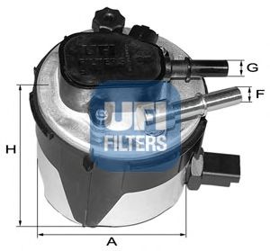 Фильтры топливные Фільтр паливний MANN-FILTER арт. 5517000