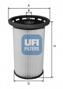 Фильтры топливные Фільтр паливний HENGSTFILTER арт. 2603800
