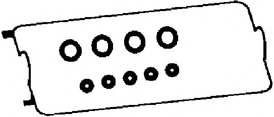 Прокладка клапанної кришки (вир-во Corteco)  арт. 440159P