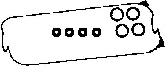 Прокладка клапанної кришки (вир-во Corteco) Honda арт. 440177P