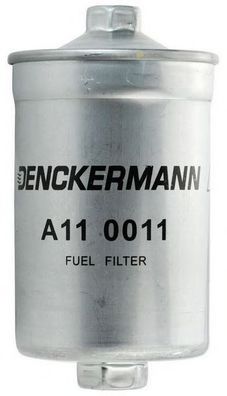 Фільтр паливний VW GOLF I, II 1.8, AUDI A6 1.8-2.8 94-97 (вир-во DENCKERMANN)  арт. A110011