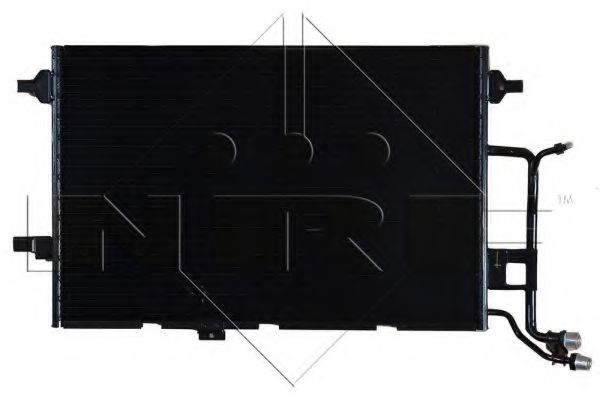 Конденсатор кондиціонера AUDI A6 97- (вир-во NRF)  арт. 35317