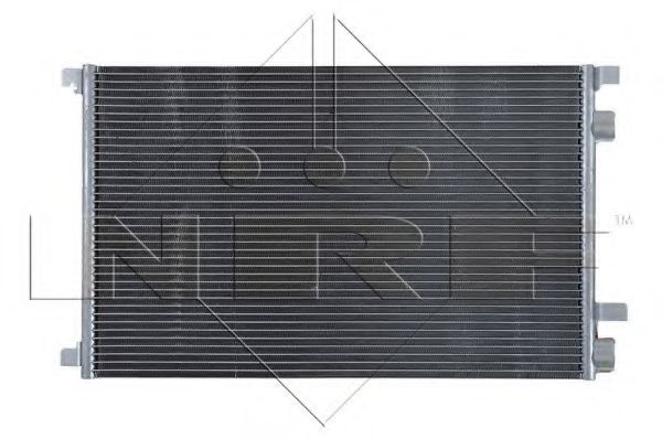 Конденсатор кондиціонера RENAULT Grand Scenic 04- (вир-во NRF)  арт. 35449