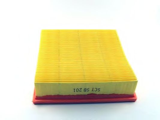 Фильтр воздушный 2110 (инж. кл.полоса, коробка) SCT  арт. SB201