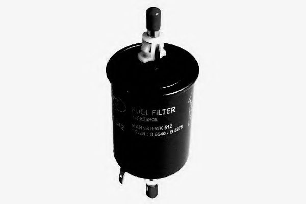 Фильтры топливные Фильтр топливный 2110/Ланос/Сенс/Авео/Лачетти (инж,штуцер) SCT BLUEPRINT арт. ST342