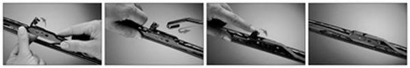 Щетка стеклоочистителя каркасная 380mm (15'') ExactFit Сonventional (EF380) TRICO VALEO арт. EF380