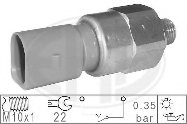 Датчик тиску оливи VAG (вир-во ERA) METZGER арт. 330779