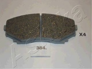 Колодки гальмівні дискові передні MAZDA (вир-во ASHIKA)  арт. 5003384