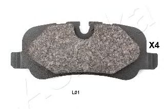 Колодки гальмівні задні дискові LAND ROVER (вир-во ASHIKA)  арт. 510LL01