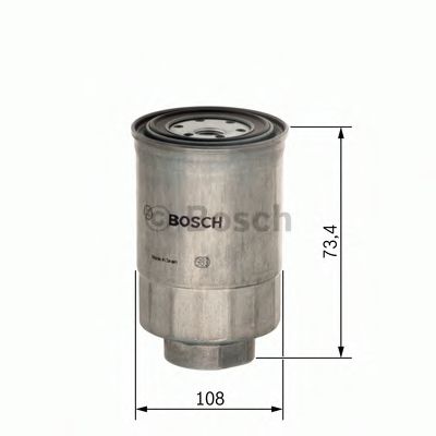 Фільтр паливний CHRYSLER(вир-во Bosch)  арт. 1457434450