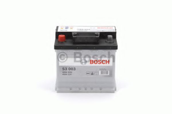 Акумулятор 45Ah-12v BOSCH (S3003) (207x175x190),L,EN400  арт. 0092S30030