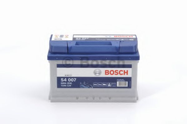 Акумулятор 72Ah-12v BOSCH (S4007) (278x175x175),R,EN680  арт. 0092S40070