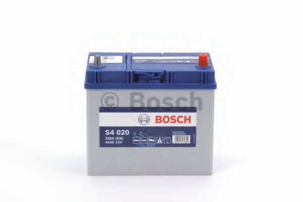 Акумулятор 45Ah-12v BOSCH (S4020) (238x129x227),R,EN330,Азія тонк.клеми  арт. 0092S40200