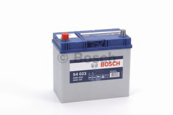 Акумулятор 45Ah-12v BOSCH (S4023) (238x129x227),L,EN330(Азія) EXIDE арт. 0092S40230