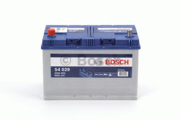 Акумулятор 95Ah-12v BOSCH (S4029) (306x173x225),L,EN830(Азія)  арт. 0092S40290