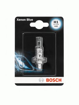 Лампа розжарювання H1 12V 55W P14,5s XENON BLUE (вир-во Bosch)  арт. 1987301011