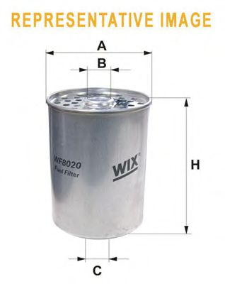 Фильтры топливные Фільтр паливний Mahle/Knecht арт. WF8018