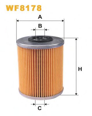 Фильтры топливные Фільтр паливний SCT арт. WF8178
