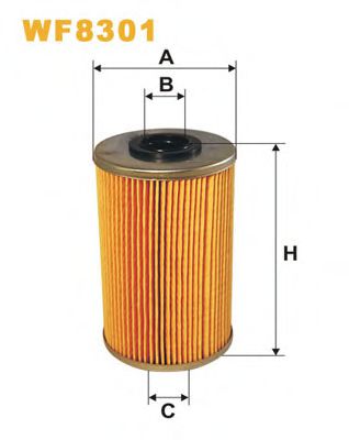 Фильтры топливные Фільтр паливний SCT арт. WF8301
