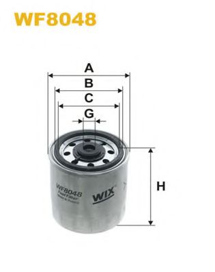 Фильтры топливные Фільтр паливний UFI арт. WF8048