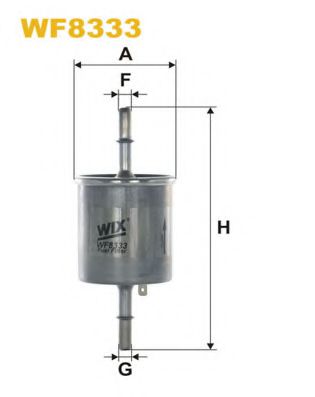 Фильтры топливные Фільтр паливний UFI арт. WF8333