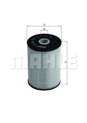 Фильтры топливные Фільтр паливний MANN-FILTER арт. KX228D