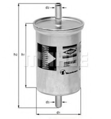 Фильтры топливные Фільтр паливний MANN-FILTER арт. KL2