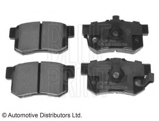 Колодки гальмівні дискові задні Honda (вир-во Blue Print) FERODO арт. ADH24280