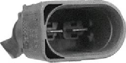 Вентилятор радіатора AUDI, SKODA, VW (прямокутний роз'єм) (вир-во Van Wezel)  арт. 0315747