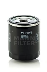 Фильтры масляный Фільтр масляний двигуна (вир-во MANN) SCT арт. W7126