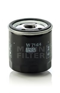 Фільтр масляний двигуна (вир-во MANN)  арт. W7144