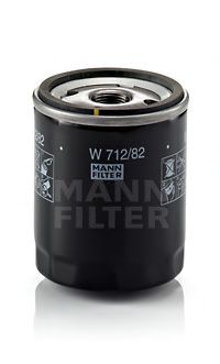 Фильтры масляный Фільтр масляний двигуна (вир-во MANN) UFI арт. W71282