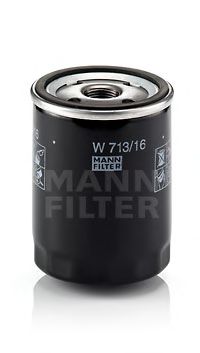 Фильтры масляный Фільтр масляний двигуна (вир-во MANN) UFI арт. W71316