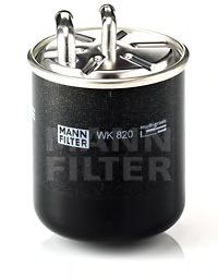 Фильтры топливные Фільтр паливний MITSUBISHI COLT VI 1.5 DID 04-08, SMART FORFOUR 1.5 CDI 04-06 (вир-во MANN) DENCKERMANN арт. WK820
