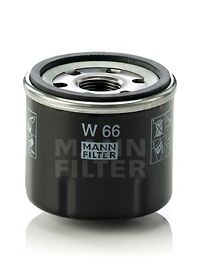 Фільтр масляний двигуна (вир-во MANN)  арт. W66