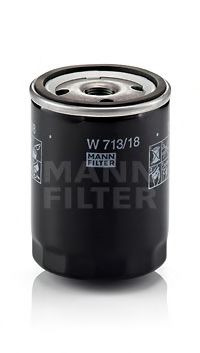 Фільтр масляний двигуна OPEL (вир-во MANN)  арт. W71318