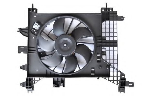 Вентилятор охлаждения радиатора 1.6 16V (4X4) 1.5DCI E4 Renault Duster (32102) Asam  арт. 32102