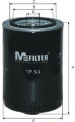 Фильтры масляный Фільтр оливний Febi арт. TF53