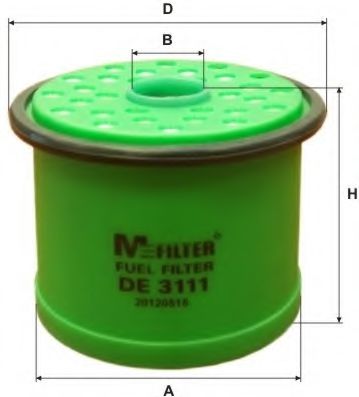 Фильтры топливные Фільтр паливний (змінний елемент) BOSCH арт. DE3111