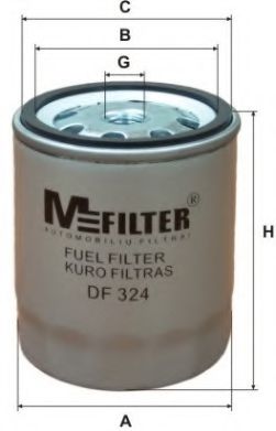 Фільтр палив. MERCEDES (вир-во M-Filter)  арт. DF324