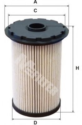 Фильтры топливные Фільтр паливний (змінний елемент) HENGSTFILTER арт. DE3131