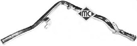Патрубок радиатора Peugeot Bipper / Citroen Nemo 1.3 HDI (05-) (03214) Metalcaucho  арт. 03214