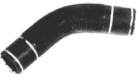 Патрубок радиатора от соединительной трубки к термостату (08183) Metalcaucho  арт. 08183