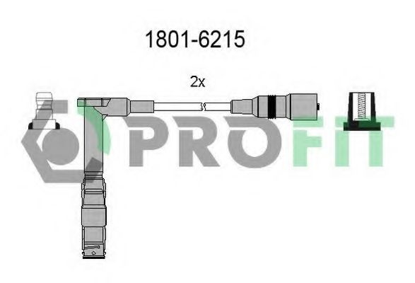 Комплект кабелів високовольтних  арт. 18016215