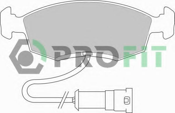 Колодки гальмівні дискові REMSA арт. 50000276