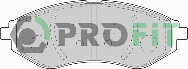 Колодки гальмівні дискові FERODO арт. 50001699