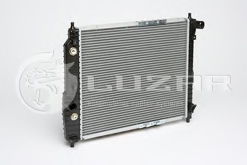 Радиатор охлаждения Авео T200(02-)/Т250(06-) (L=480) АКПП (б/конд) (алюм-паяный) Luzar  арт. LRCCHAV05224