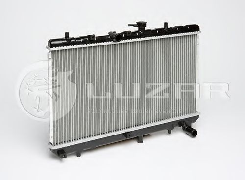 Радиатор охлаждения Rio 1.3/1.5 (00-) МКПП (алюм) (LRc KIRi05110) Luzar  арт. LRCKIRI05110